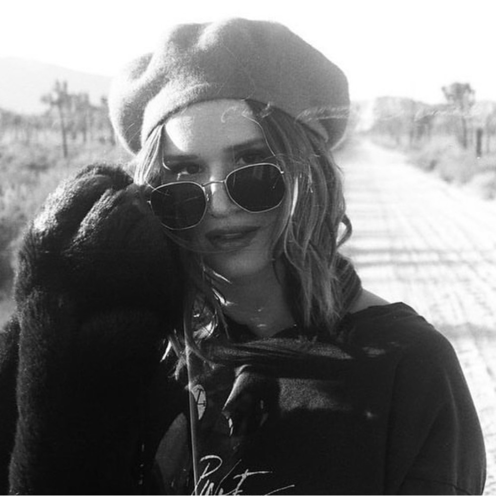 Vintage Paris France wool red beret tam hat French style beanie - Picture 8 of 9